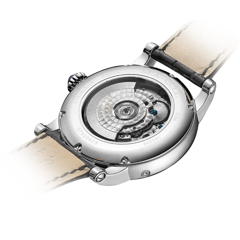 Tourbillon | Serie Heritage | Calendario completo | Numeri romani | 43mm Sea-Gull