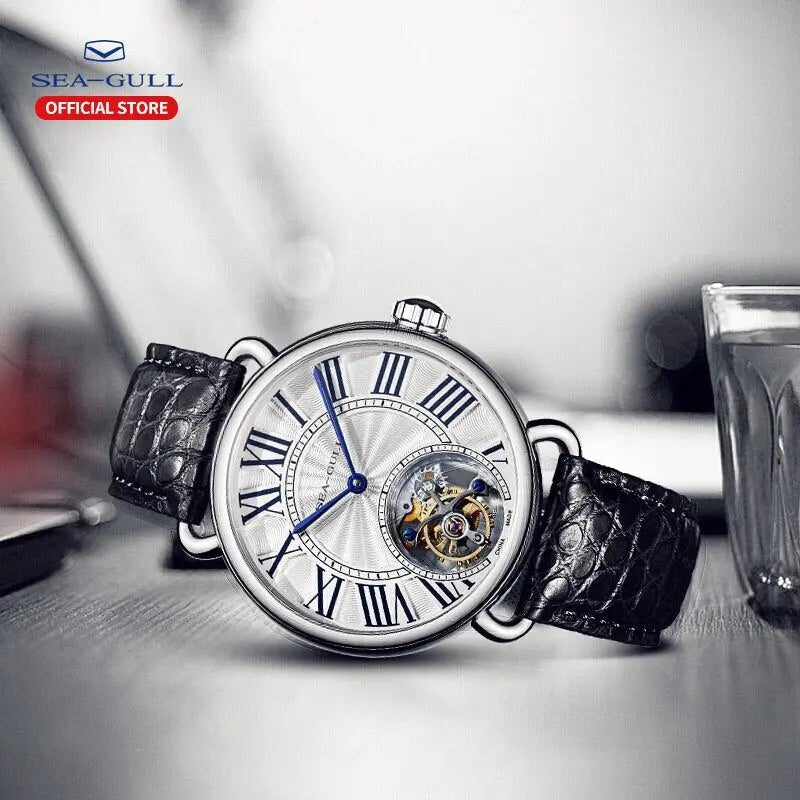 Tourbillon | Heritage Series | Couple Watch | Roman Numeral | 42mm/39mm - Sea-Gull Watch Official Store