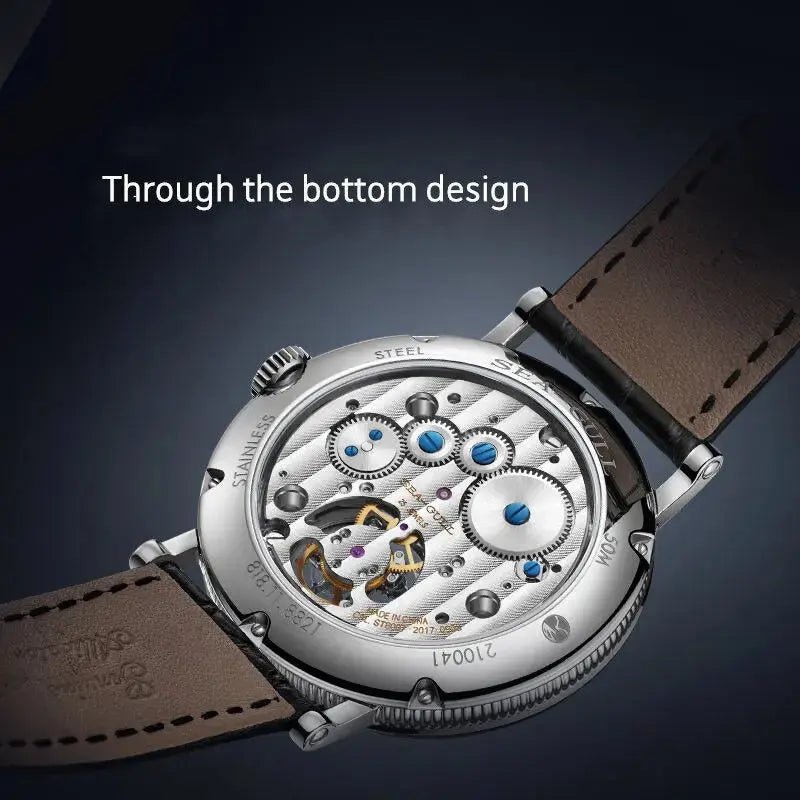 Tourbillon | Heritage Series | Business | Complete Calendar | 41mm - Sea-Gull Watch Official Store