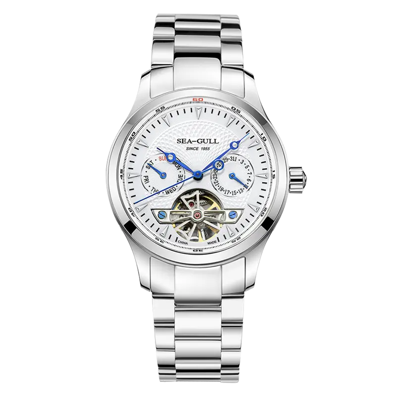 Master Series | Complete Calendar | Flywheel Legend | Week Display | 39mm Sea-Gull