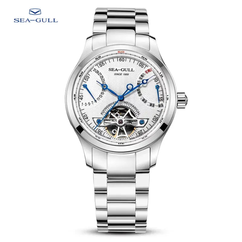 Master Series | Complete Calendar | Flywheel Legend | Week Display | 39mm Sea-Gull