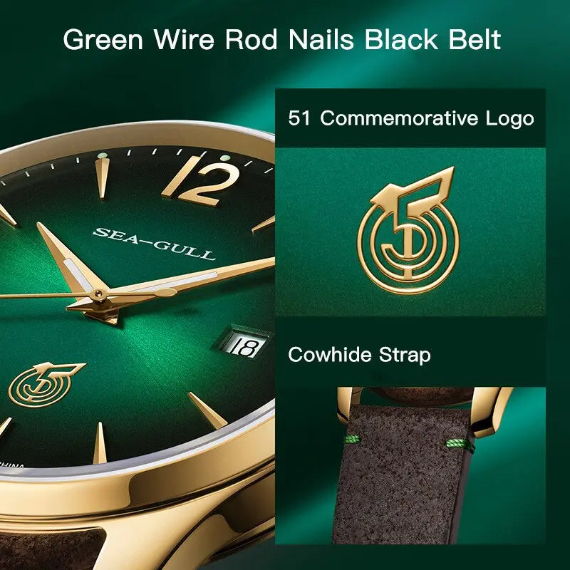 New Youth Edition | Simple | Calendar | 40mm Sea-Gull