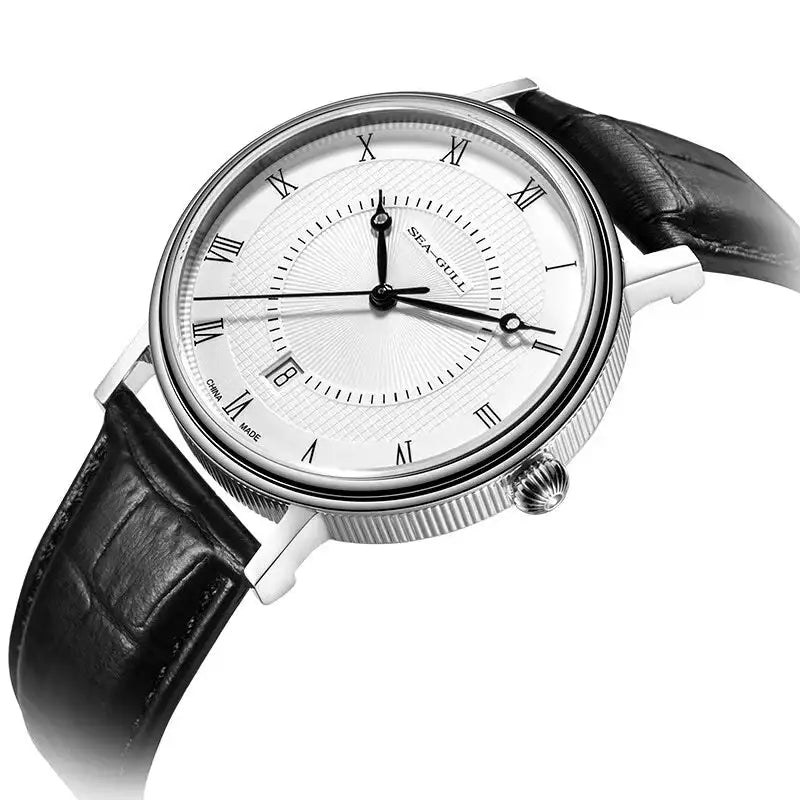 Couple Watch | Business | Calendar | Roman Numeral | 39mm/34mm