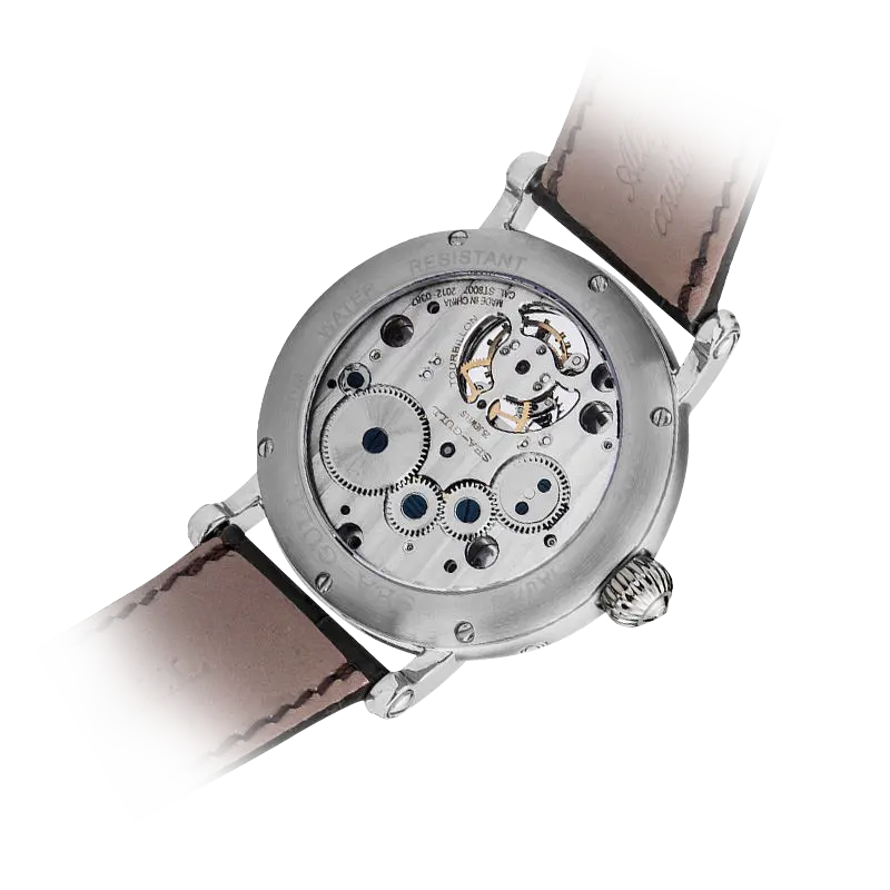 Eccentric Tourbillon | Heritage Series | Moon Phase | Calendar | Energy Indicator | 39mm Sea-Gull