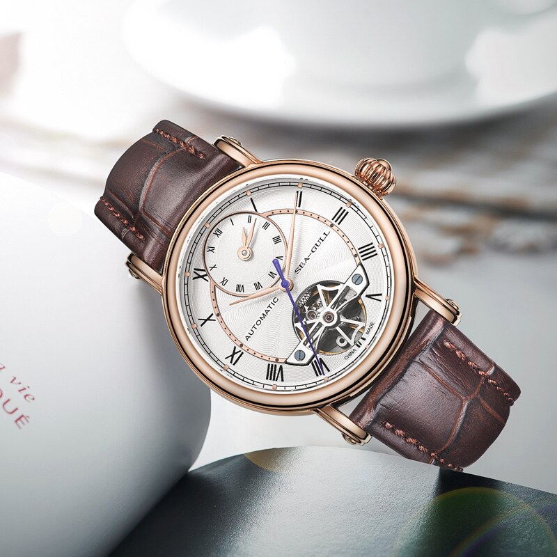 Zona Horaria Doble | GMT | Esqueleto | Volante | Números Romanos | 40mm