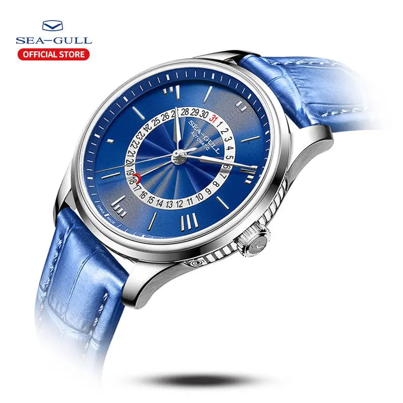 Morse Code | Casual | Calendar | 41mm Sea-Gull