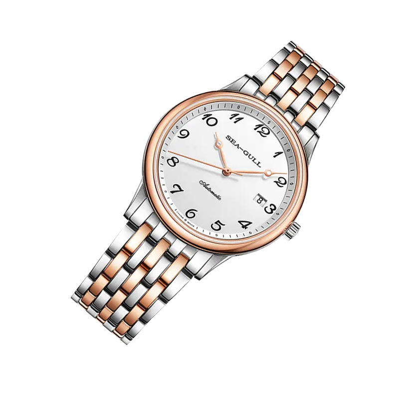 Business | Single Calendar | Stainless Steel Strap | 39mm Sea-Gull