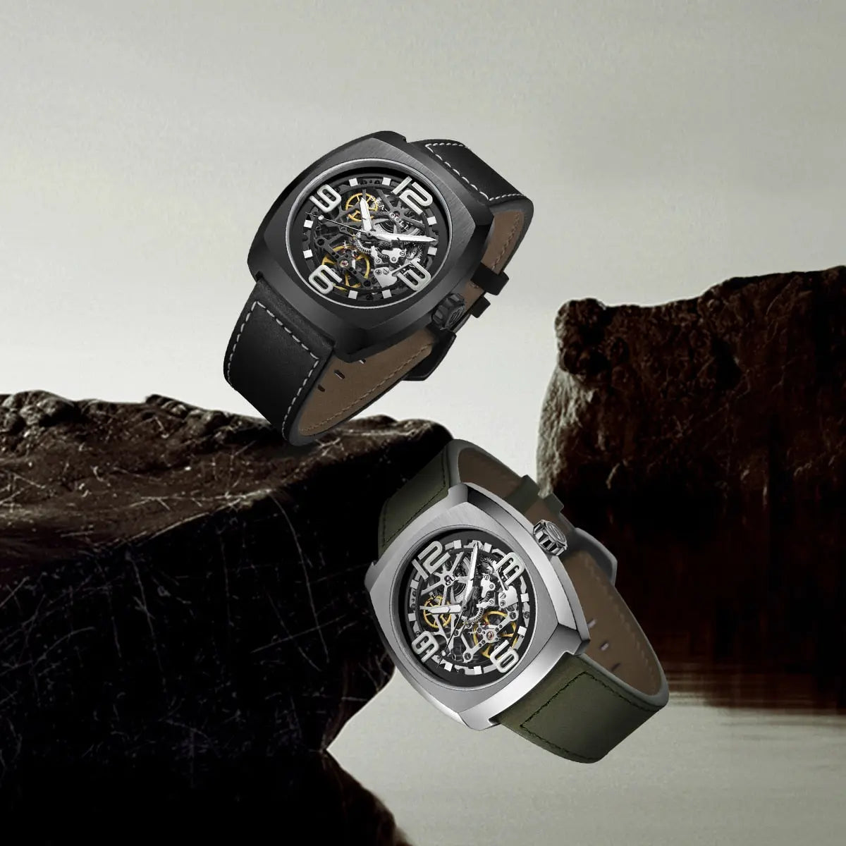 Street Overlord | Luminous | Skeleton | Tonneau | 46mm Sea-Gull