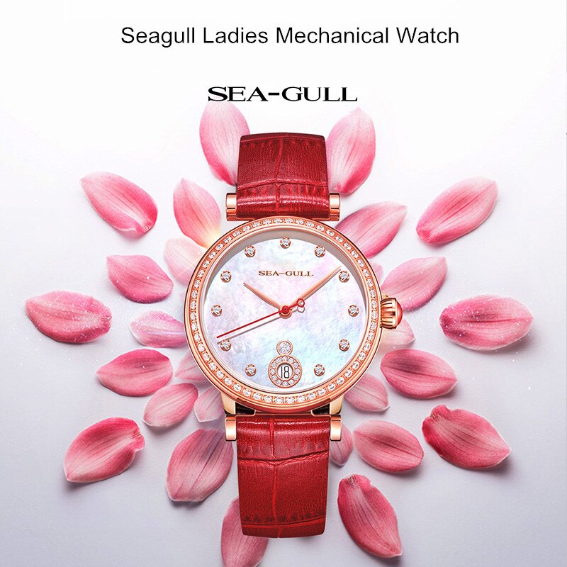 Fashion | Color-Glow Mother-of-Pearl Dial | Calendar | 34mm Sea-Gull