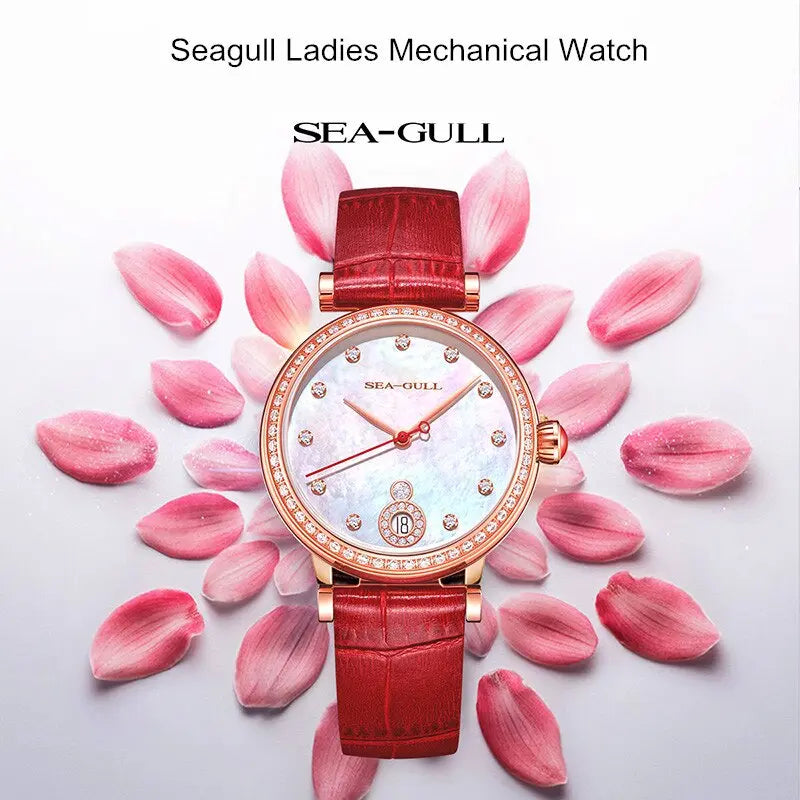 Fashion | Color-Glow Mother-of-Pearl Dial | Calendar | 34mm Sea-Gull