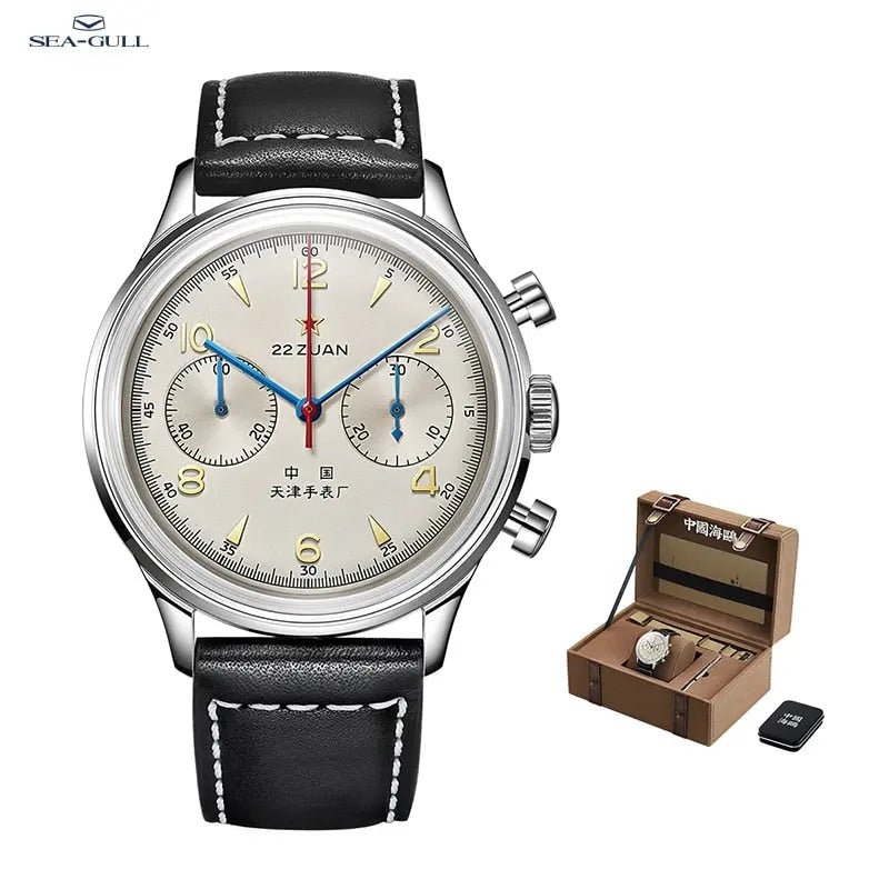 Seagull 1963 Series | Reissue Times Edition | Vintage | Chronograph | Pilot | 40mm - Sea-Gull Watch Official Store