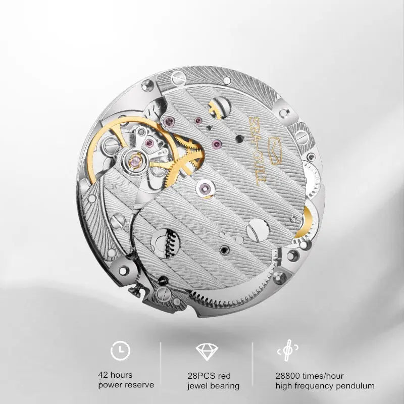 New Youth Edition | Simple | Calendar | 40mm Sea-Gull