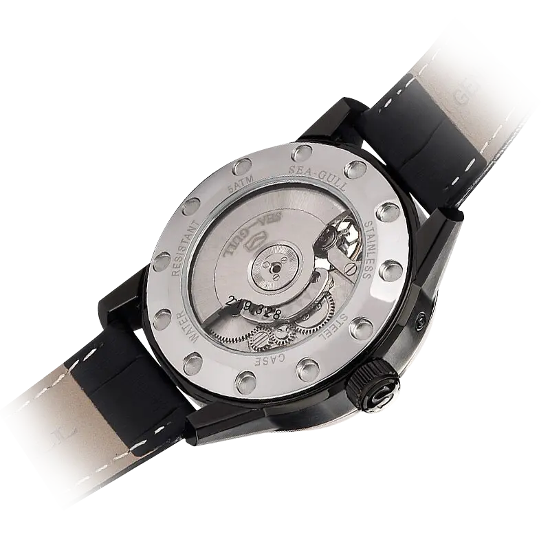 Skeleton | Flywheel | Complete Calendar | Week Display | 43mm Sea-Gull