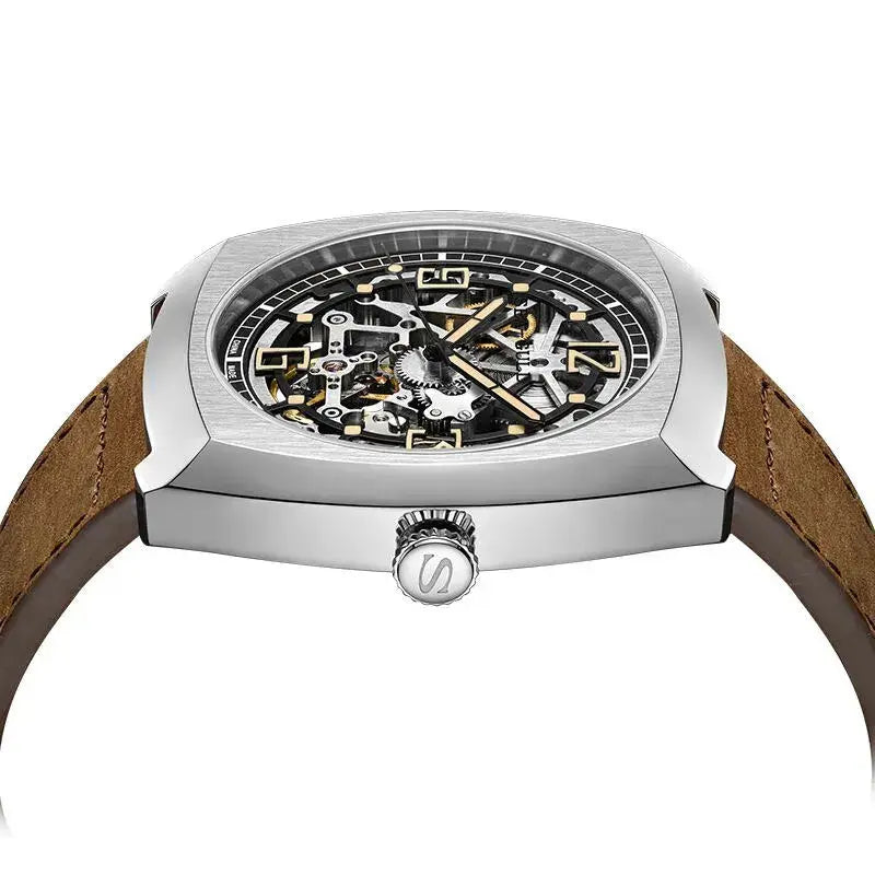 Tonneau | Skeleton | Luminous | 44mm Sea-Gull