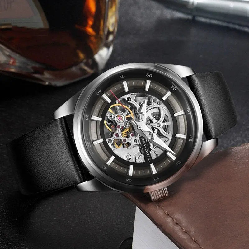 Edge Series | Sports | Luminous | Skeleton | 42mm Sea-Gull