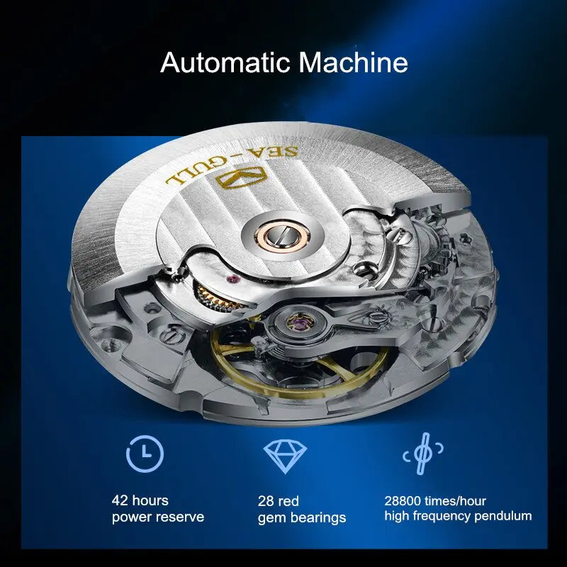 New Youth Edition | Simple | Calendar | 40mm Sea-Gull