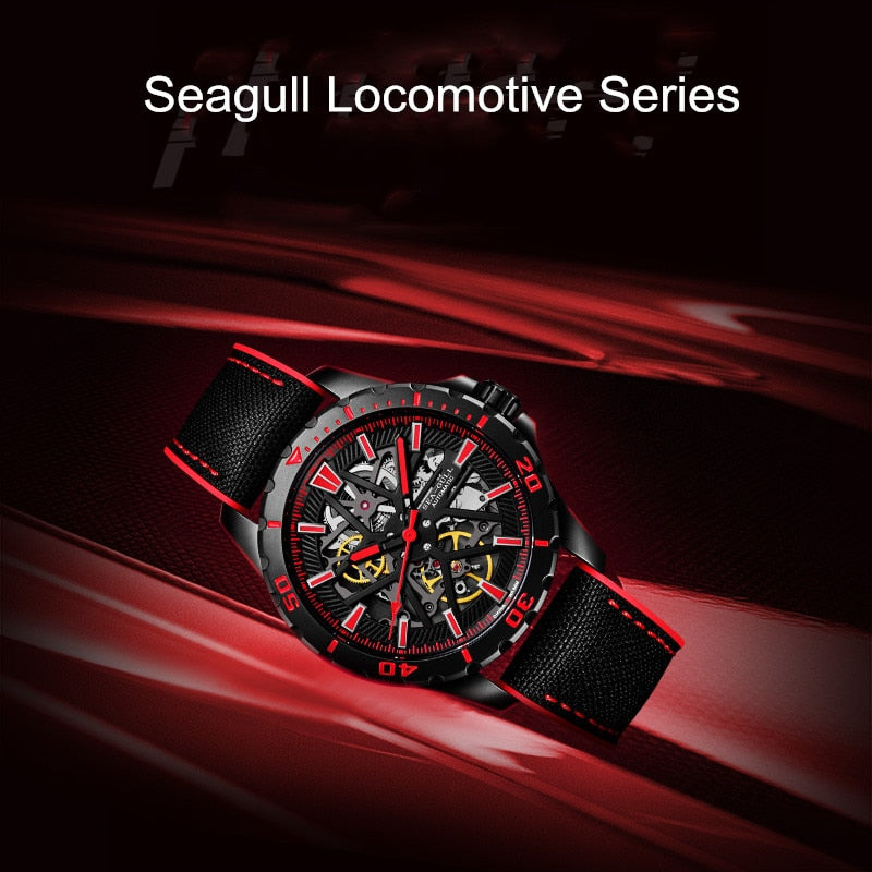 RACING Gallop Series | Full Skeleton | Collaboration Edition | 44mm Sea-Gull