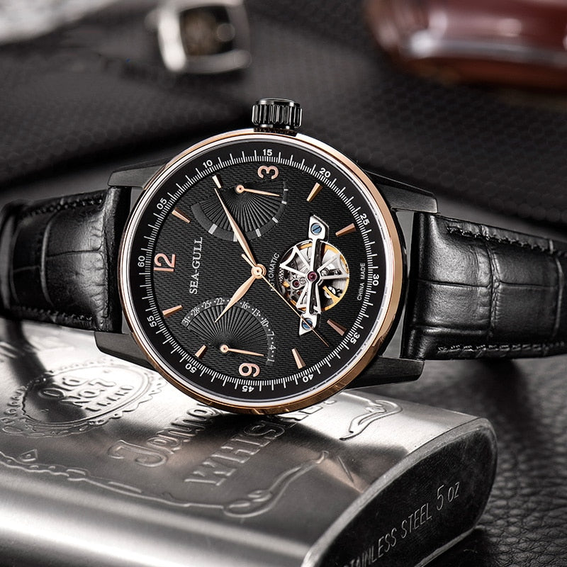 Flywheel | Complete Calendar | Energy Indicator | 44mm Sea-Gull