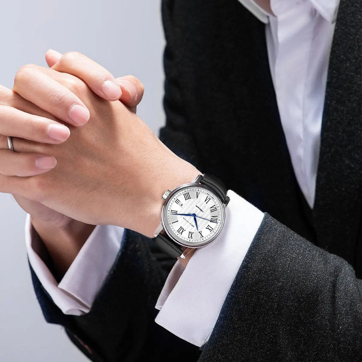 Business | Calendar | Roman Numeral | 40mm Sea-Gull