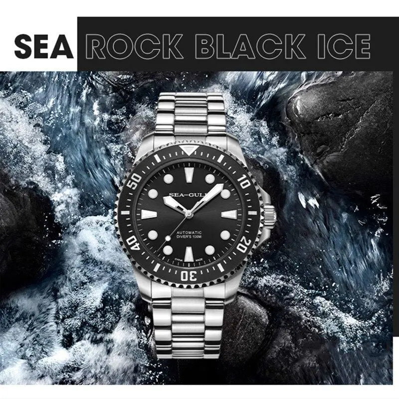 Ocean Series | 100M Waterproof | Dive | Luminous | 44mm Sea-Gull