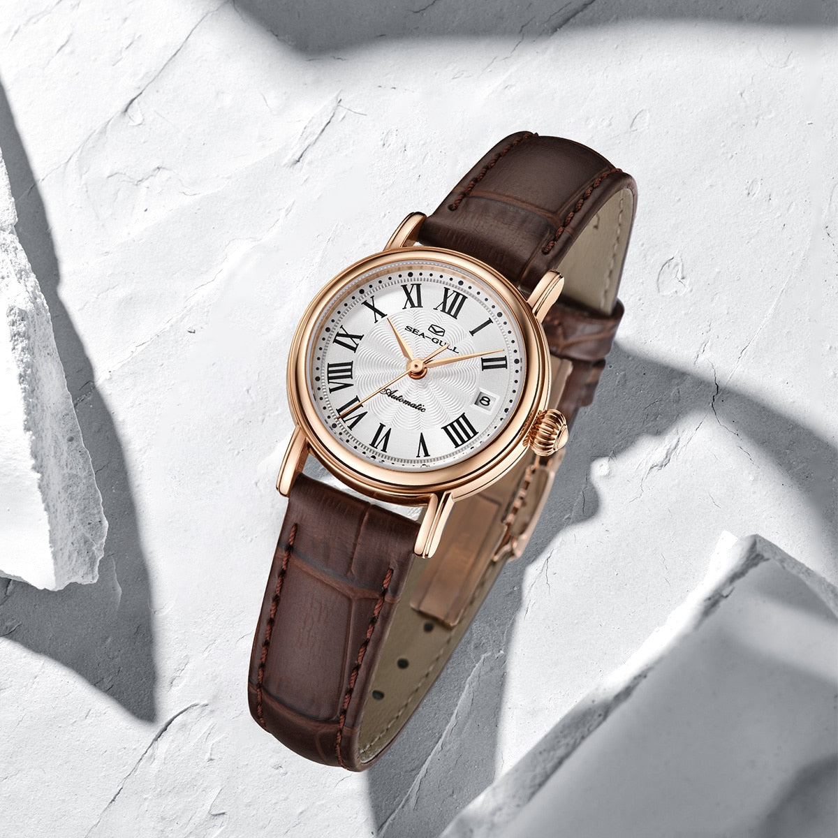 小さなダイヤル | カレンダー | ヴィンテージ | ローマ数字 | 27mm