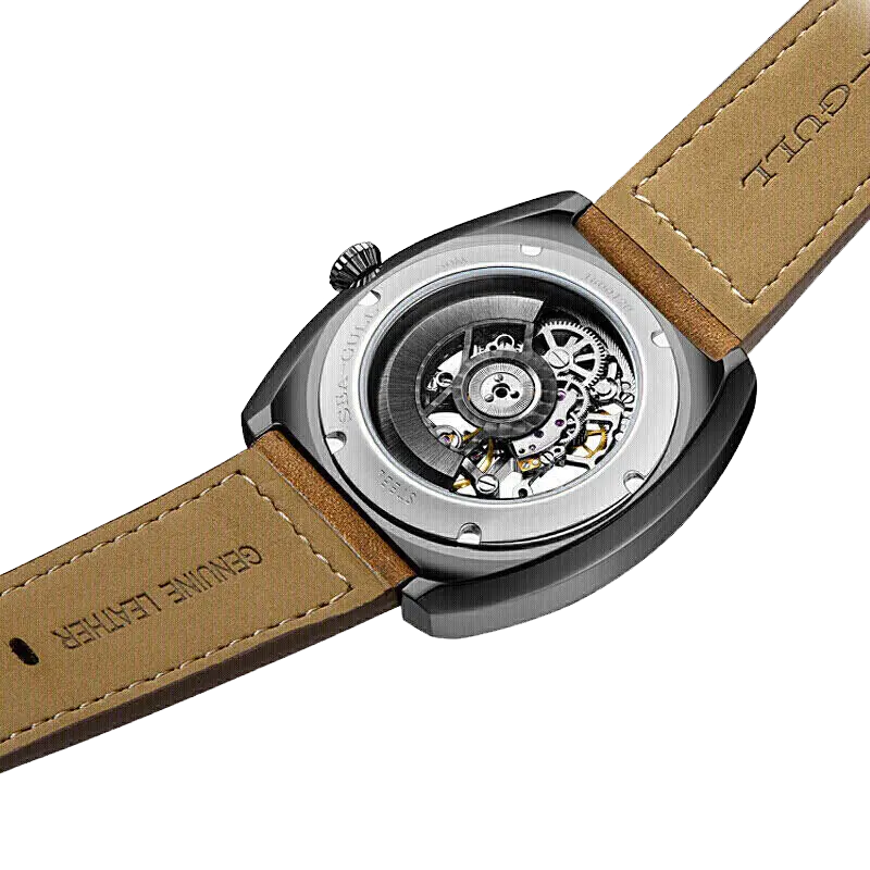 Tonneau | Skeleton | Luminous | 44mm Sea-Gull