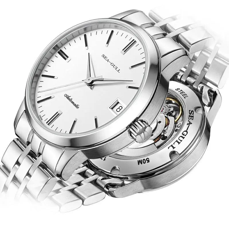 Couple Watch | Minimalist | Calendar | 40mm/32mm Sea-Gull