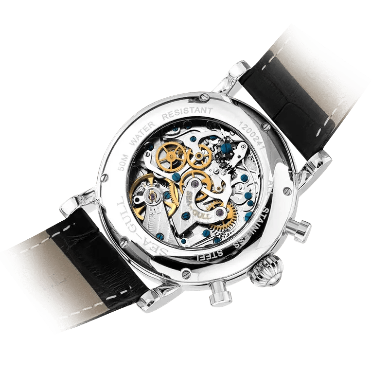 Master Series | Moon Phase | Chronograph | Complete Calendar | 41mm - Sea-Gull Watch Official Store