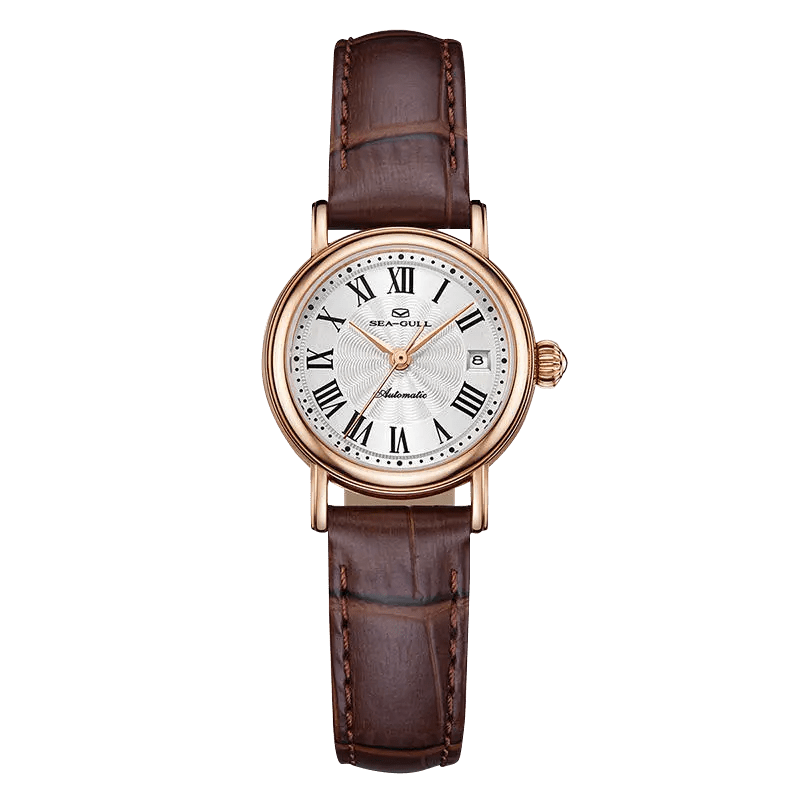 Small Dial|日曆|復古|羅馬數字|27mm Sea-Gull
