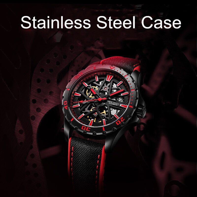 RACING Gallop Series | Full Skeleton | Collaboration Edition | 44mm Sea-Gull