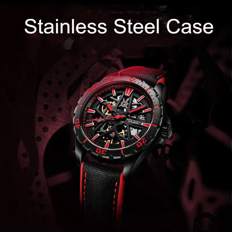 RACING Gallop Series | Full Skeleton | Collaboration Edition | 44mm Sea-Gull