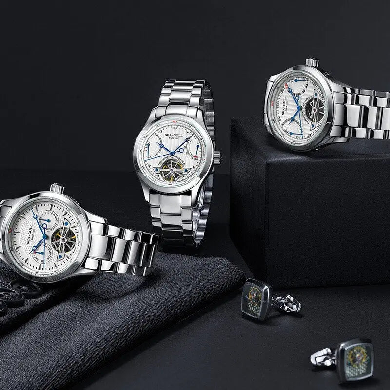 Master Series | Complete Calendar | Flywheel Legend | Week Display | 39mm Sea-Gull