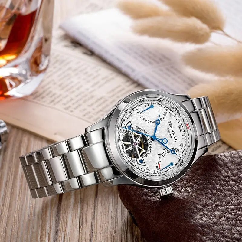 Master Series | Complete Calendar | Open Heart Legend | Week Display | 39mm - Sea-Gull Watch Official Store