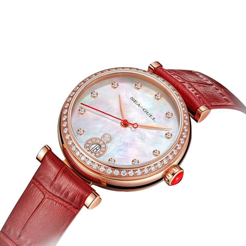 Fashion | Color-Glow Mother-of-Pearl Dial | Calendar | 34mm Sea-Gull