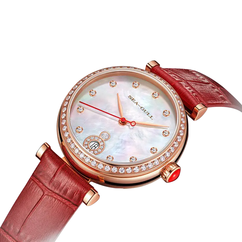 Fashion | Color-Glow Mother-of-Pearl Dial | Calendar | 34mm Sea-Gull