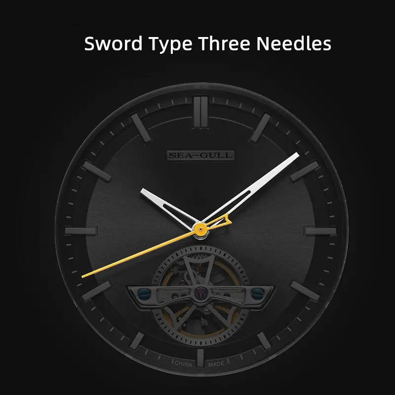 Fashion | Skeleton | Triple Hands | Flywheel | 42mm Sea-Gull