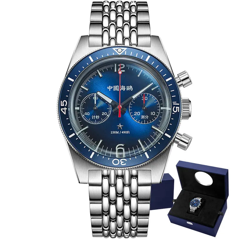 1984 Antarctic Expedition | Vintage | 150M Waterproof | Chronograph | 40mm Sea-Gull