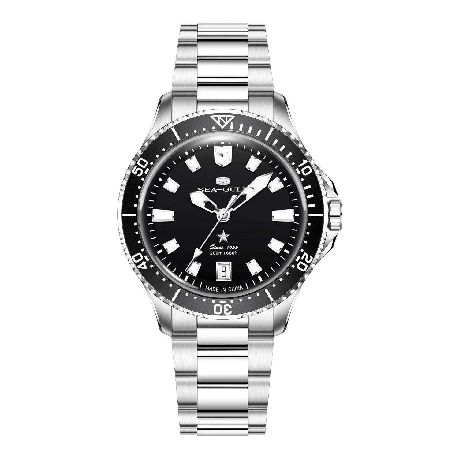 Ocean Series | Gradient Dial | Dive Watch | Calendar | 39mm - Sea-Gull Watch Official Store