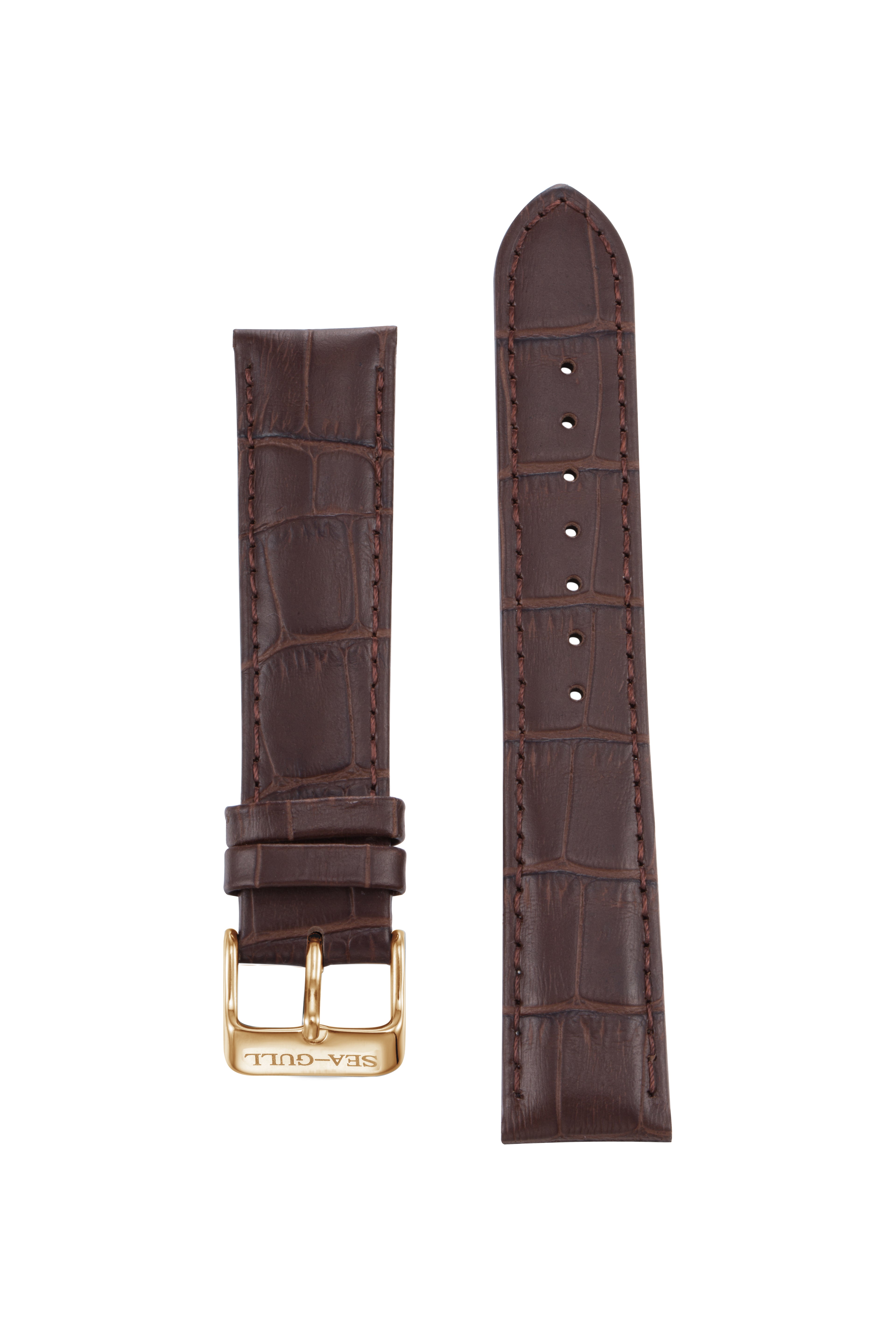 Correa de cuero | Original | Hebilla de pasador | 18mm/20mm/22mm