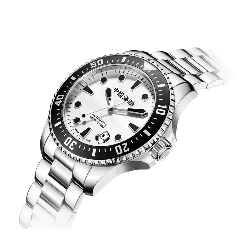 Dive | Rolling Panda | Luminous | 100m Waterproof | 44mm - Sea-Gull Watch Official Store