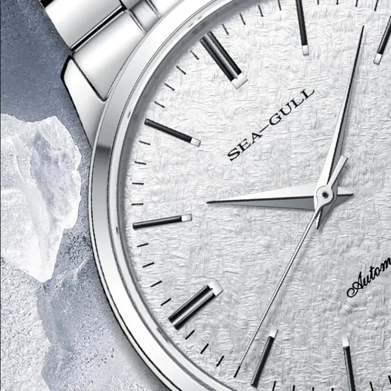 Glacier Texture Dial | Calendar | Business | 40mm Sea-Gull