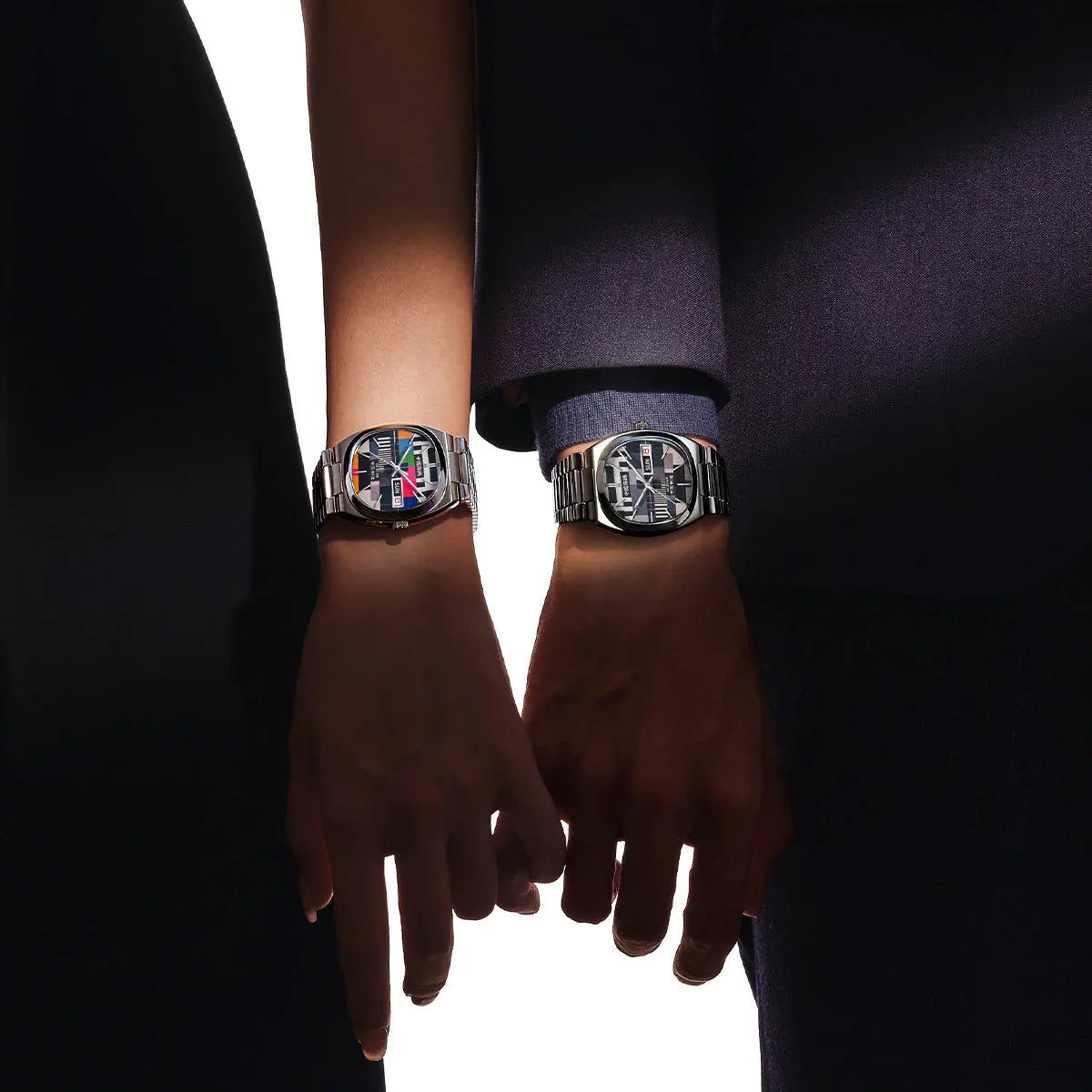 Vintage | TV Dial | Tonneau | Calendar | 36mm Sea-Gull