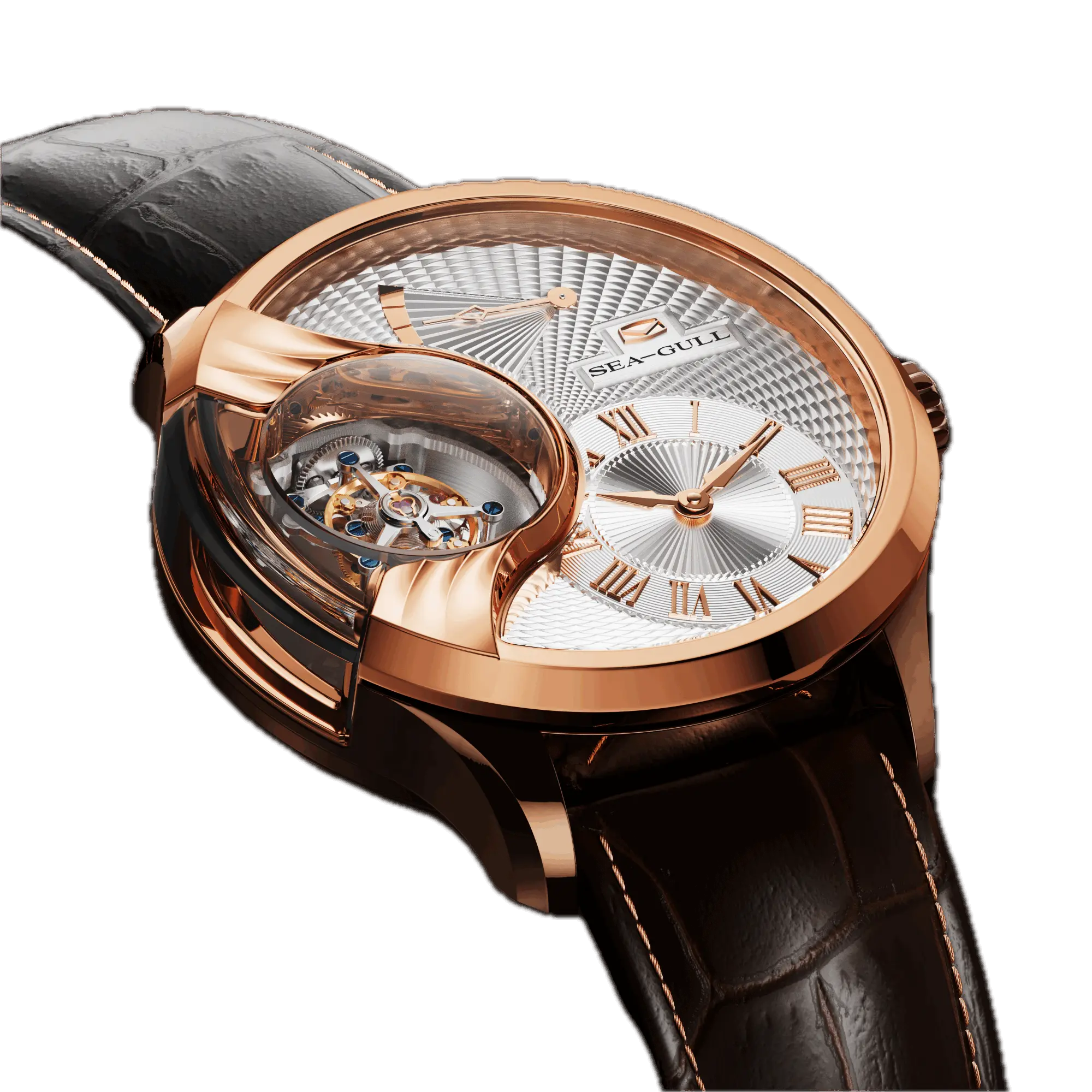 Tri-Axial Tourbillon | Business | 44mm Sea-Gull