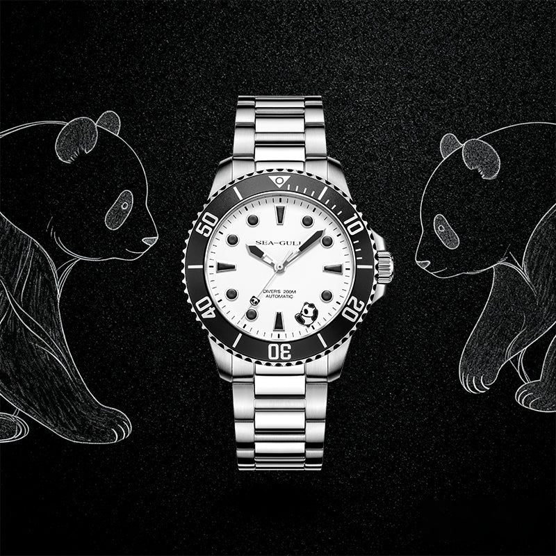Panda-Inspired Dive Watch: A Playful Side of Chinese Watch Design - Sea-Gull Watch Official Store