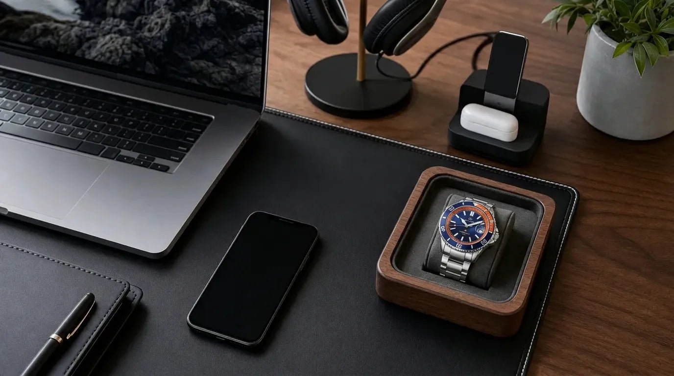 Watch Magnetism at Work: Habits for Desks, Laptops, and Speakers - Sea-Gull Watch Official Store