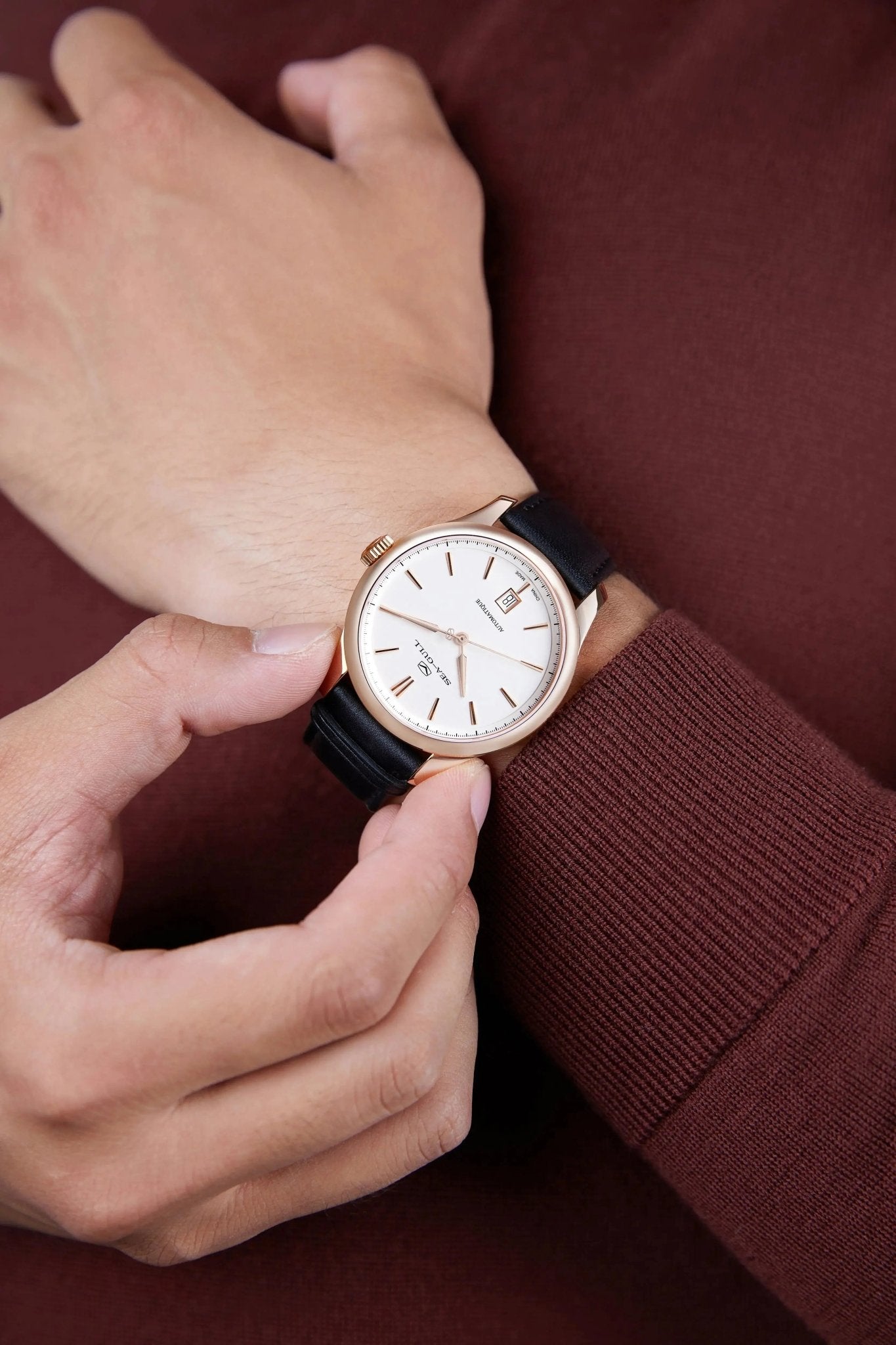 Extraordinary Series | Simple Dial | Calendar | 39.5mm - Sea-Gull Watch Official Store