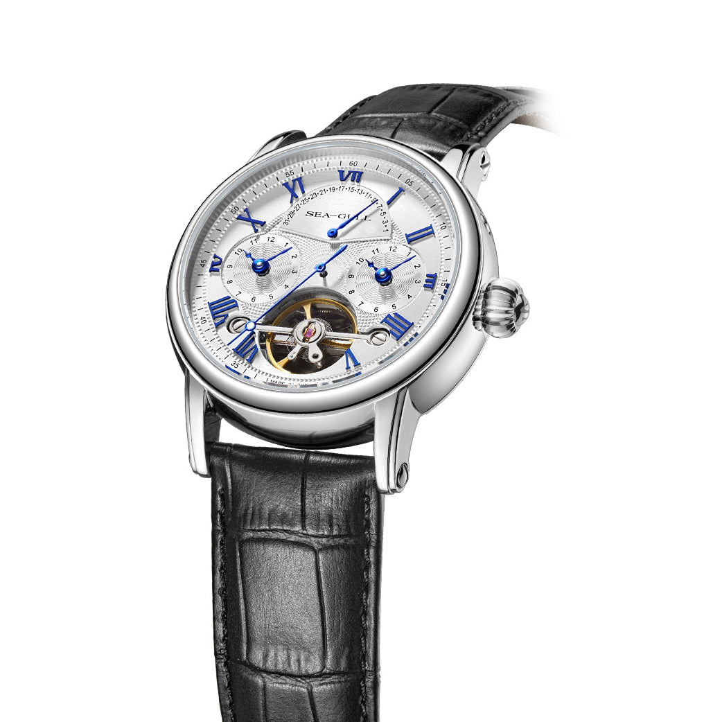 Open-Worked | Dual Time zone | Balance Wheel | 42mm