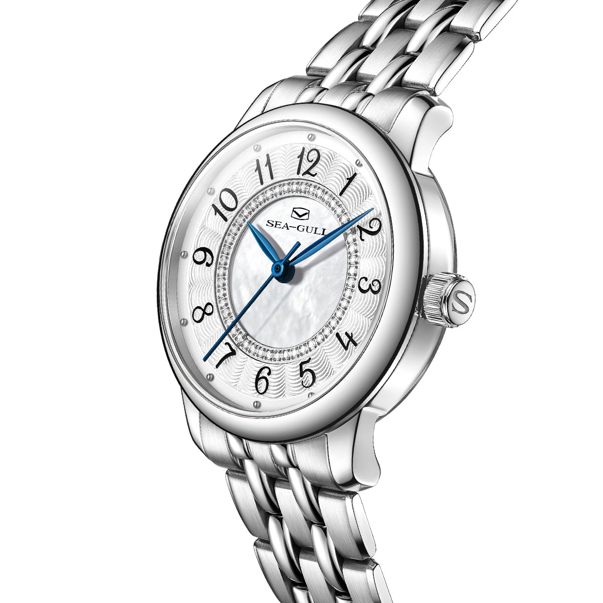 Concentric Diamond Dial | Automatic Dress Watch | Women's Watch | 32mm