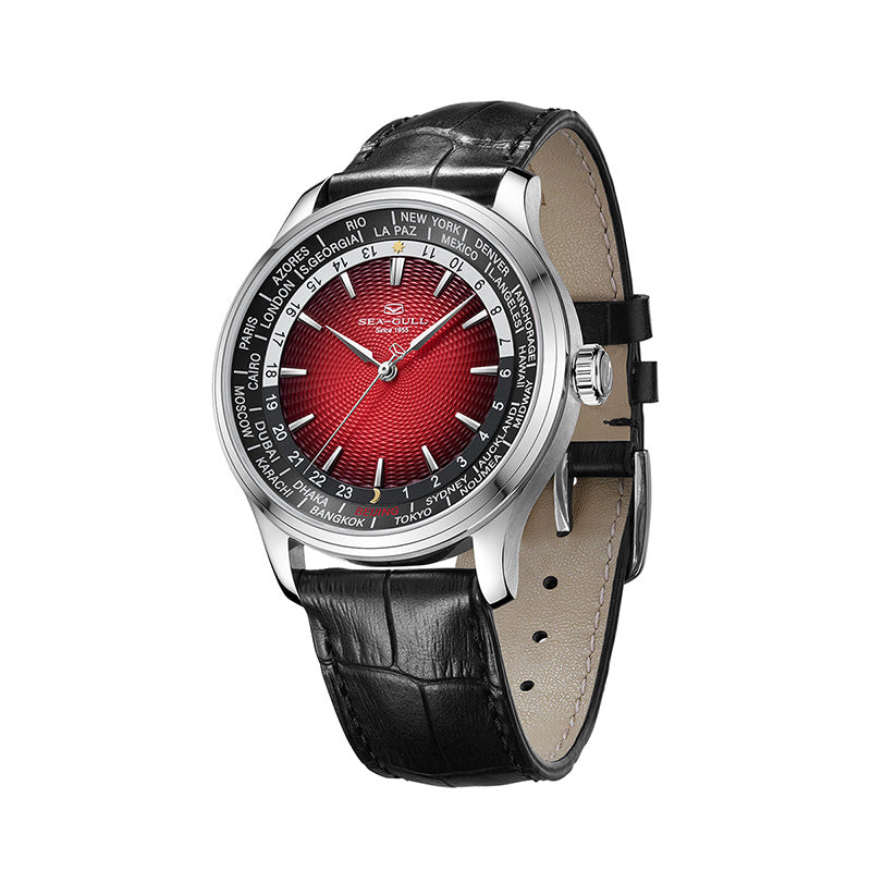 GMT Watch | World Time | Sub Second Dial | 41mm