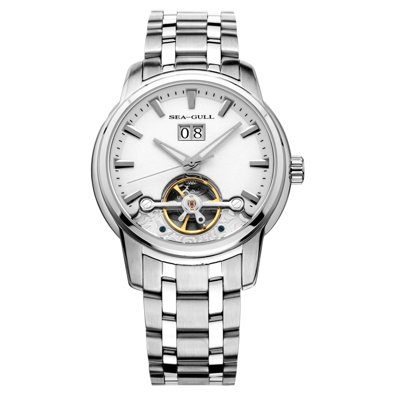 Skeleton | Flywheel | Complete Calendar | Luminous hands | 41mm